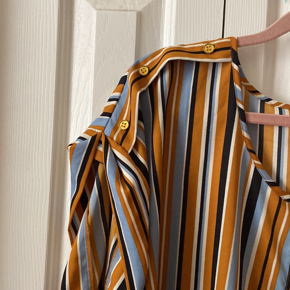 Plus Size Striped Top - image 6